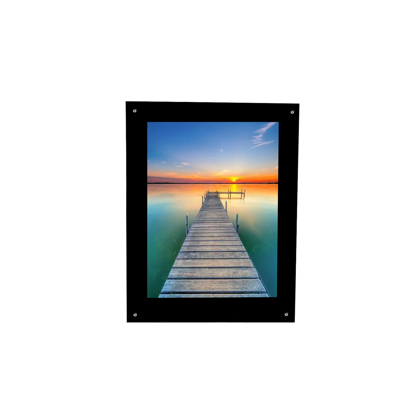 PATHER® Wall Mounted Picture Frame 10" W x 8" H or 8"W x 10"H - Universal