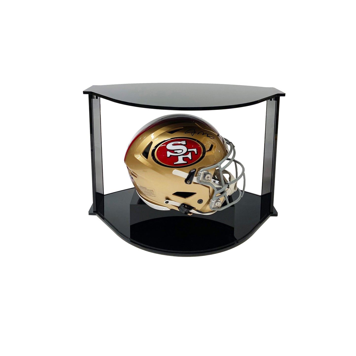 PATHER® Patented Luxury Double Curved Display Case - Large