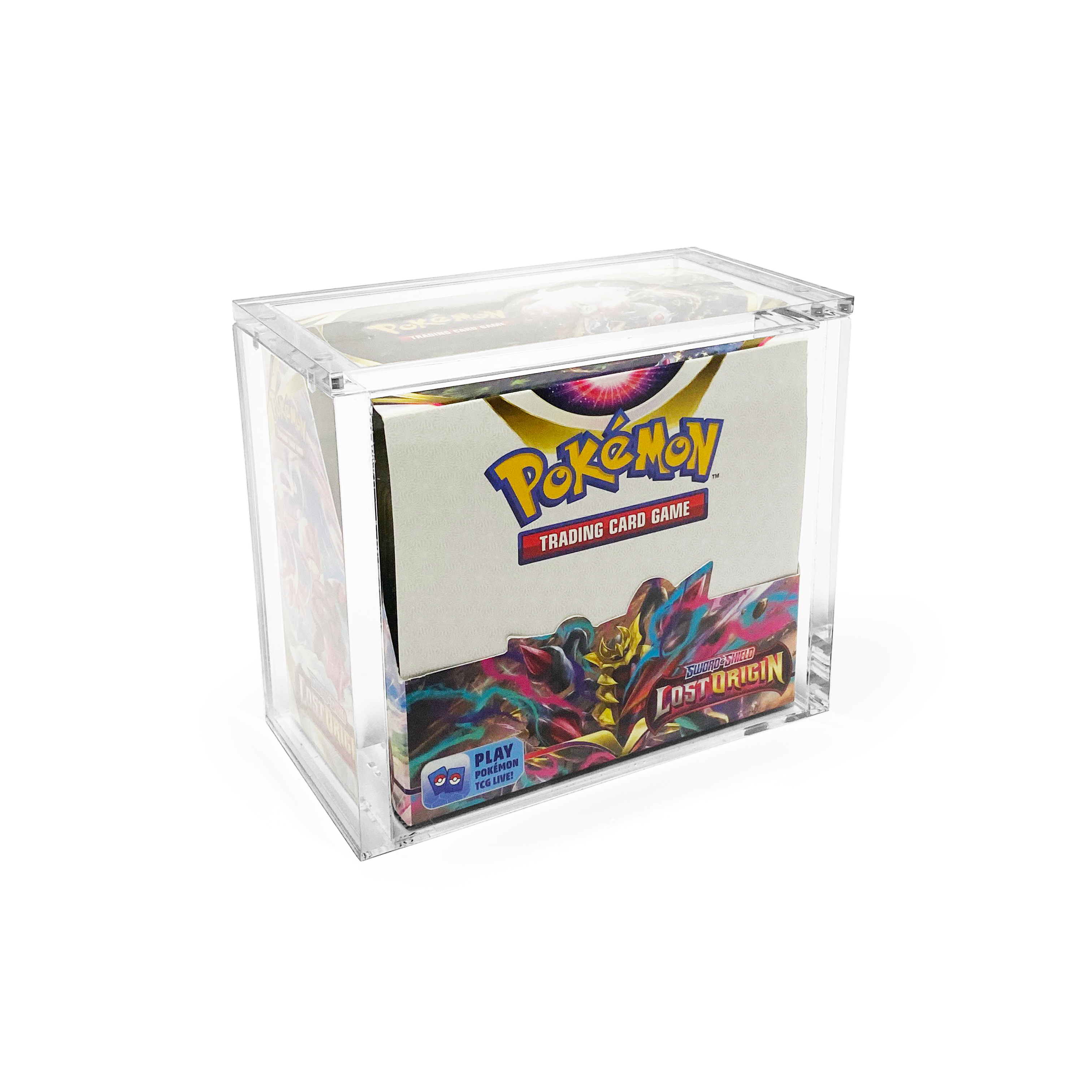 PATHER. Pokemon Booster Box Display Case with Magnetic Lid Pather US PATHER. Pokemon Booster Box Display Case with Magnetic Lid Pather US