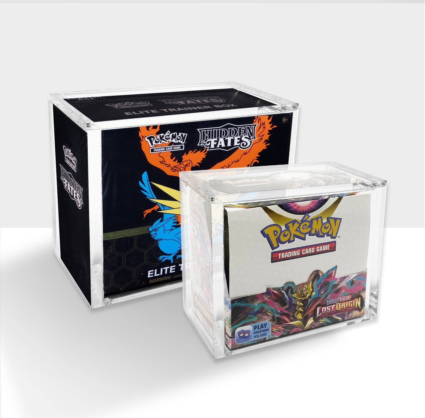 PATHER® Pokemon Booster Box Display Case with Magnetic Lid