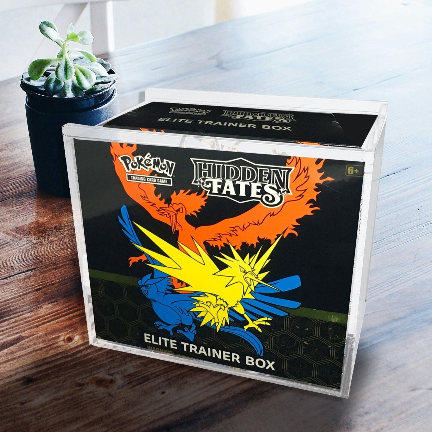 PATHER® Pokemon Elite Trainer Box Display Case with Sliding Lid