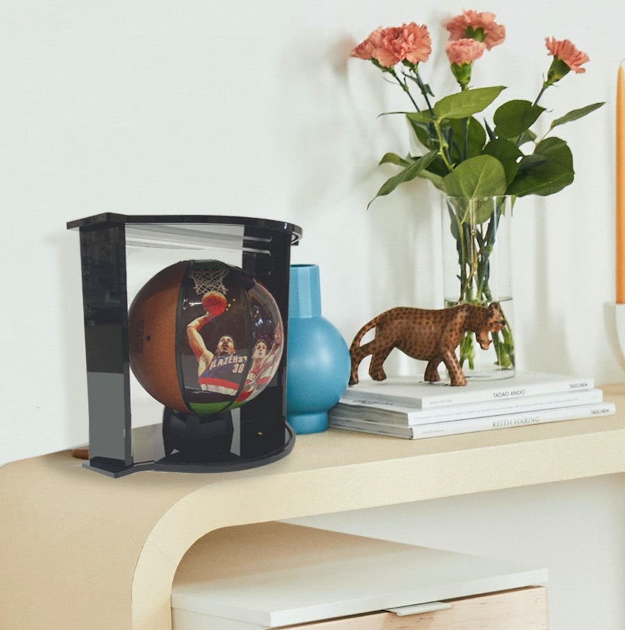 PATHER® Patented Luxury Double Curved Display Case - Small