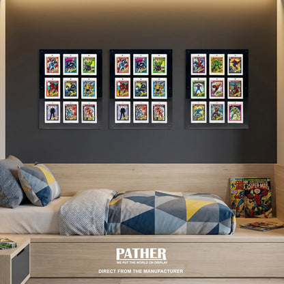 PATHER. Ultimate Holder Card Wall - 9 Slots