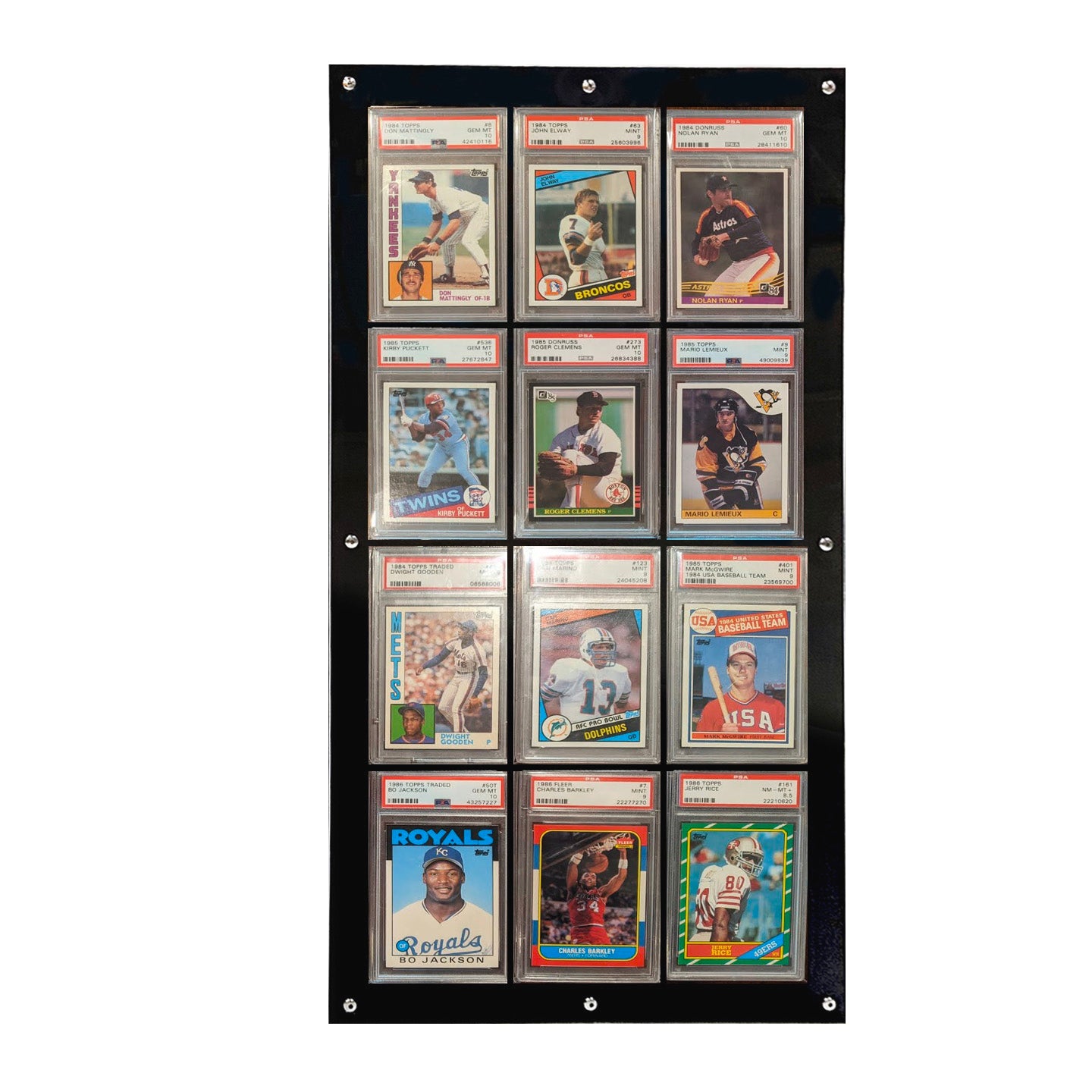 Graded Card Wall Display