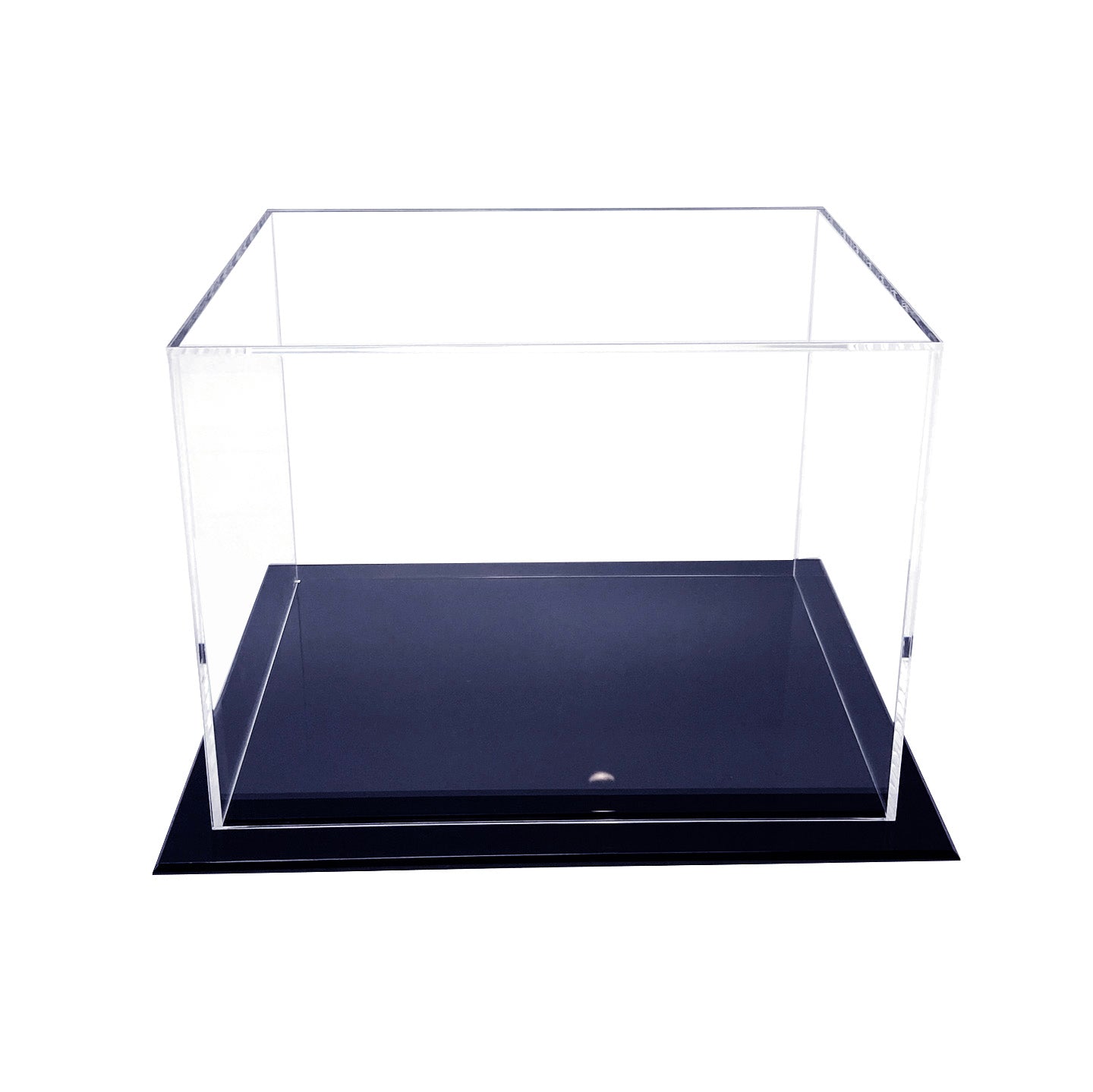 Rectangular Display Case - 14"w x 10.5"d x 10"h with Black Base