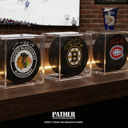 PATHER. Souvenir Hockey Puck Case
