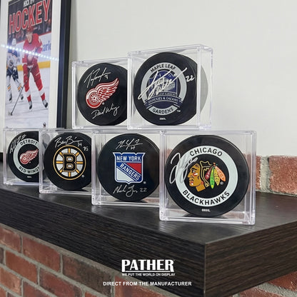 PATHER. Souvenir Hockey Puck Case