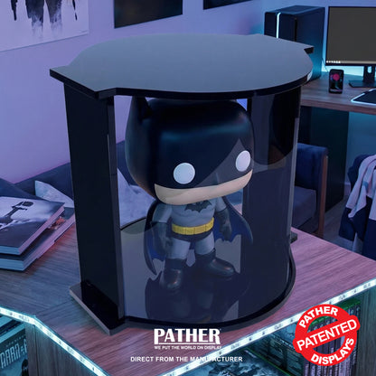 PATHER. Patented Luxury Double Curved Display Case - Small