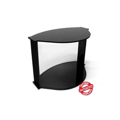 PATHER. Patented Luxury Double Curved Display Case - Extra Large