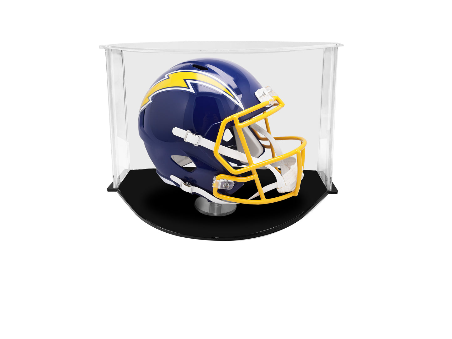 Pather® Patented Clear Small Luxury Double Curved Case with Black Base