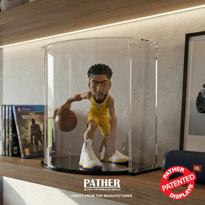 PATHER. Patented Luxury Double Curved Display Case - Medium