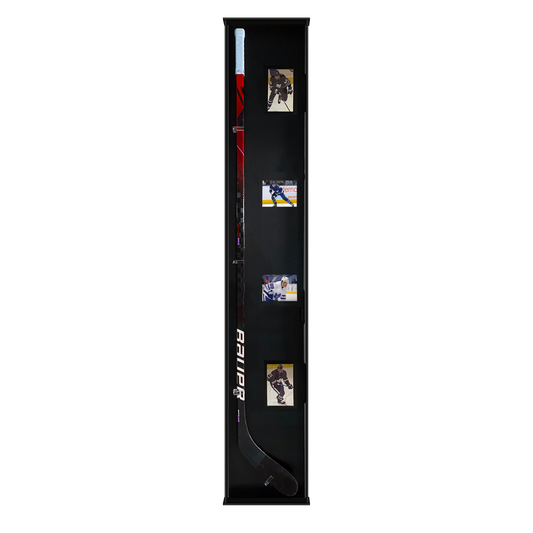 Hockey Stick Display Case - Vertical - Left Handed