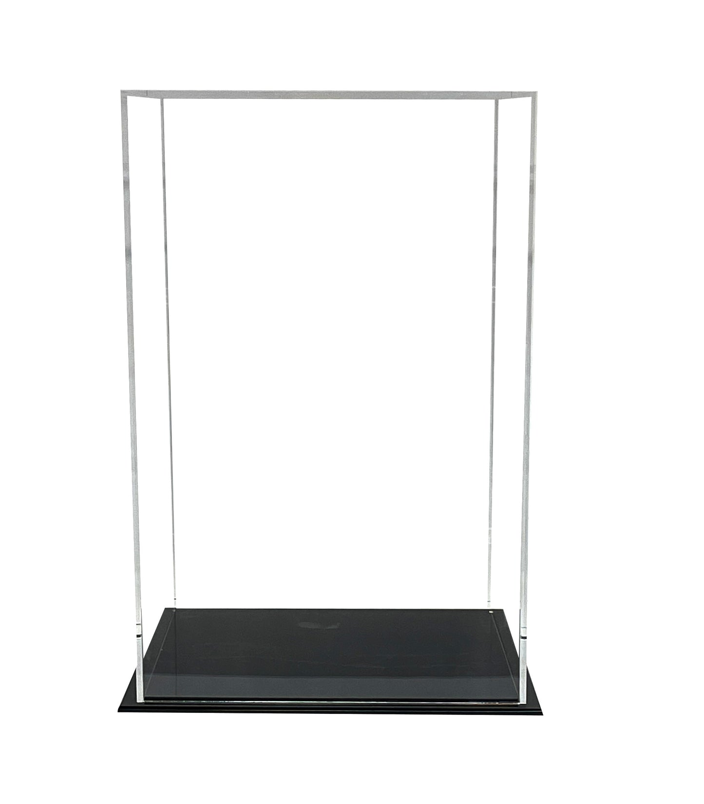 Display Cube With Black Base -11 3/4" x 11 3/4" x 18 1/4"