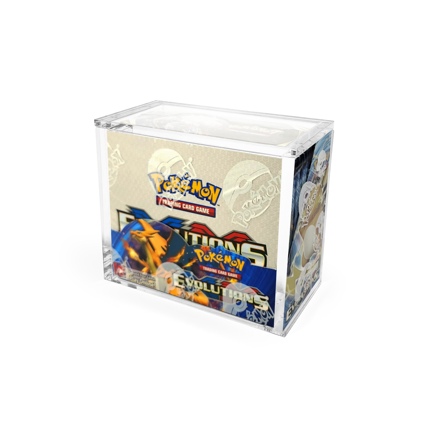 PATHER. Pokemon Booster Box Display Case with Magnetic Lid Pather US PATHER. Pokemon Booster Box Display Case with Magnetic Lid Pather US