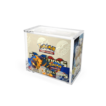 PATHER. Pokemon Booster Box Display Case with Magnetic Lid Pather US PATHER. Pokemon Booster Box Display Case with Magnetic Lid Pather US