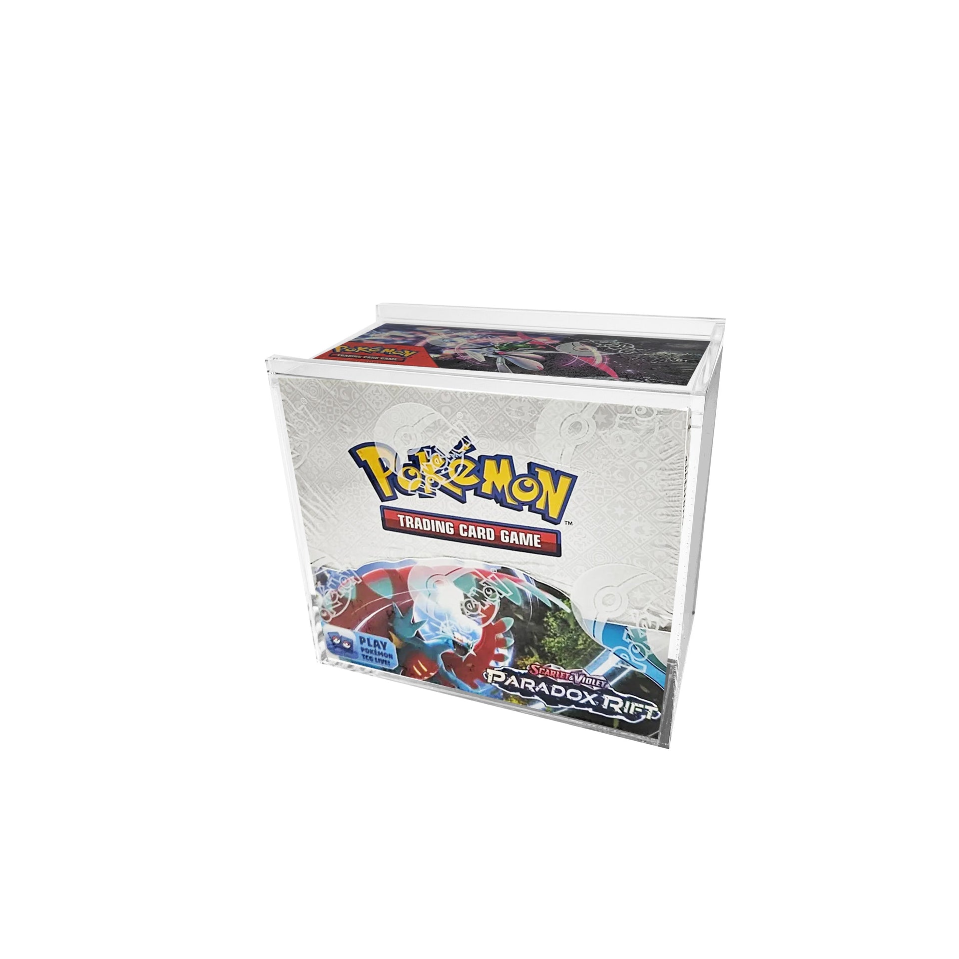 PATHER. Pokemon Booster Box Display Case with Sliding Lid Pather US PATHER. Pokemon Booster Box Display Case with Sliding Lid Pather US