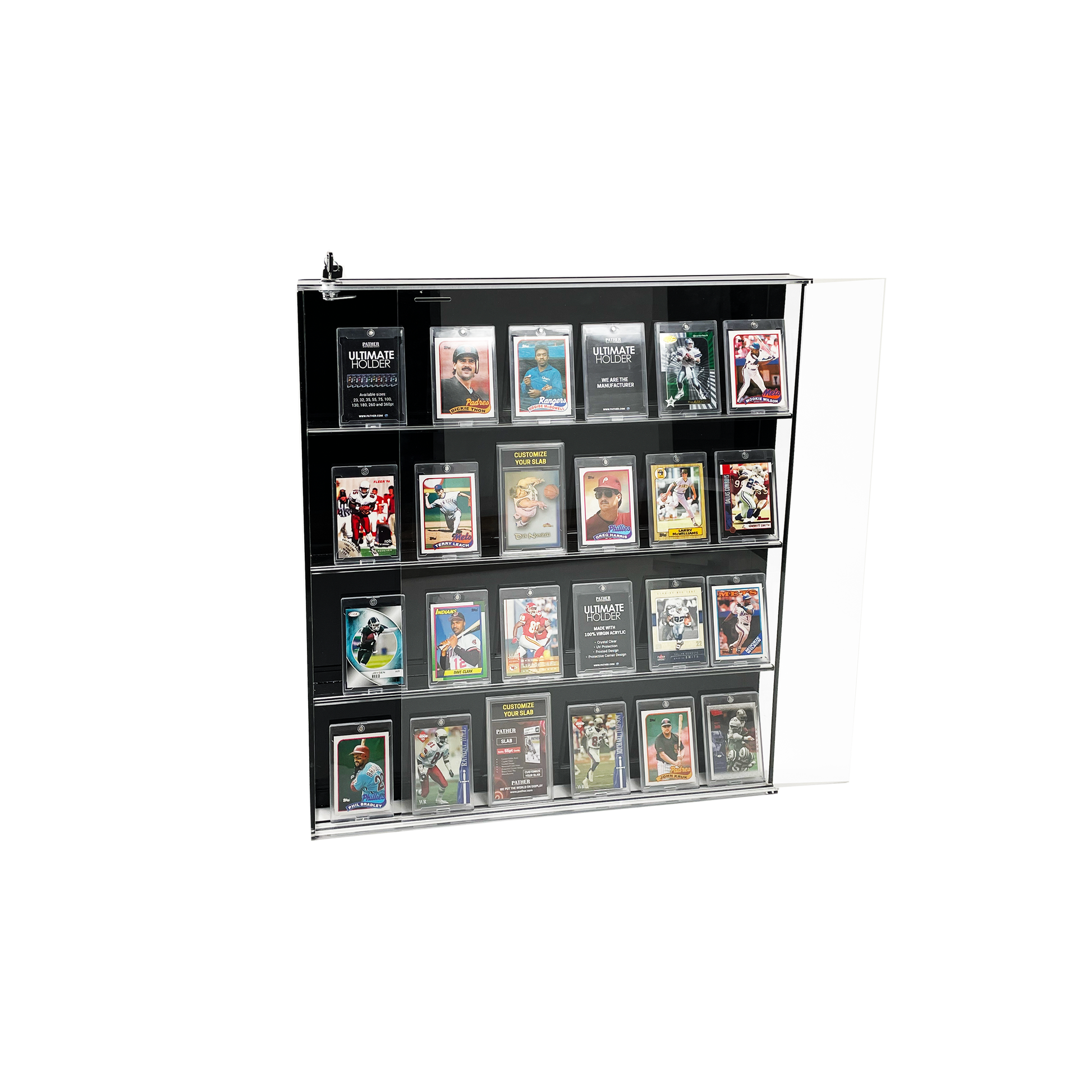 PATHER Trading Card Display Cabinet - Large Pather US PATHER Trading Card Display Cabinet - Large Pather US