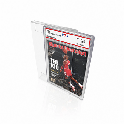 PATHER. Wall Mountable PSA Graded Magazine Holder